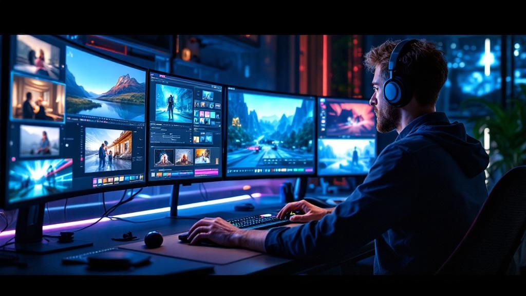 best AI video generators 2026 professional workspace