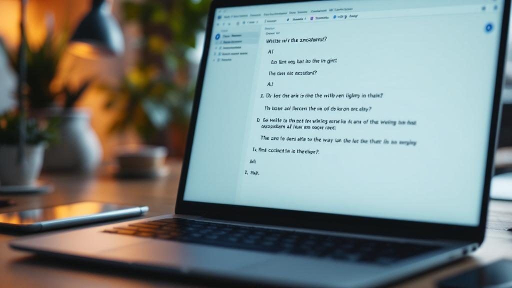 Writer using Grammarly vs Jasper vs Copy.ai AI writing tool on laptop
