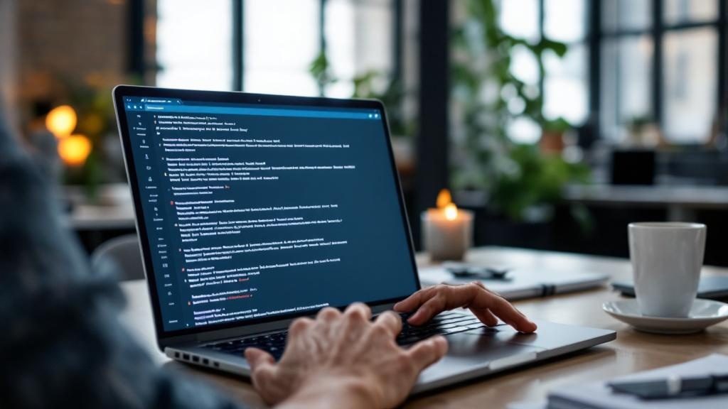 Perplexity AI review user testing the AI search engine on laptop