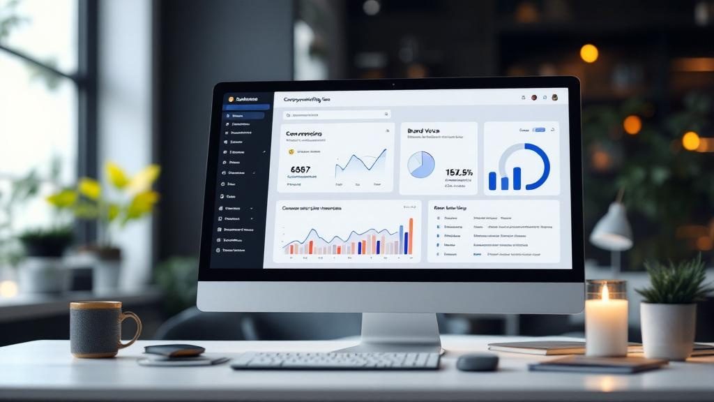 Anyword review dashboard with predictive performance analytics