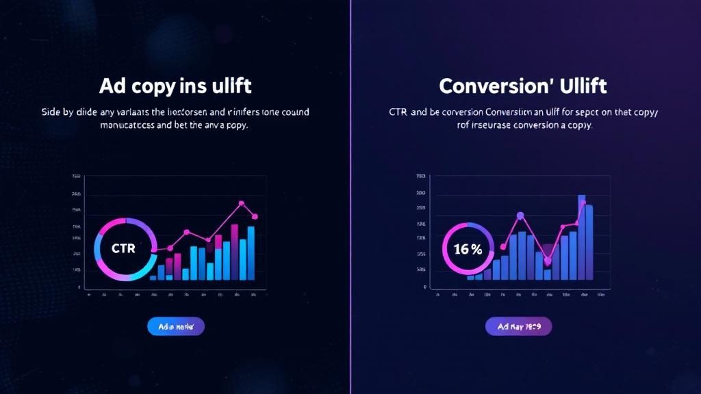 Anyword review showing side-by-side conversion copy variants