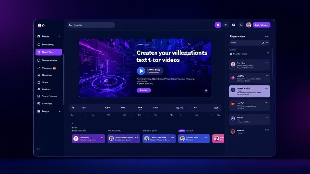 Pictory AI review dashboard text to video interface