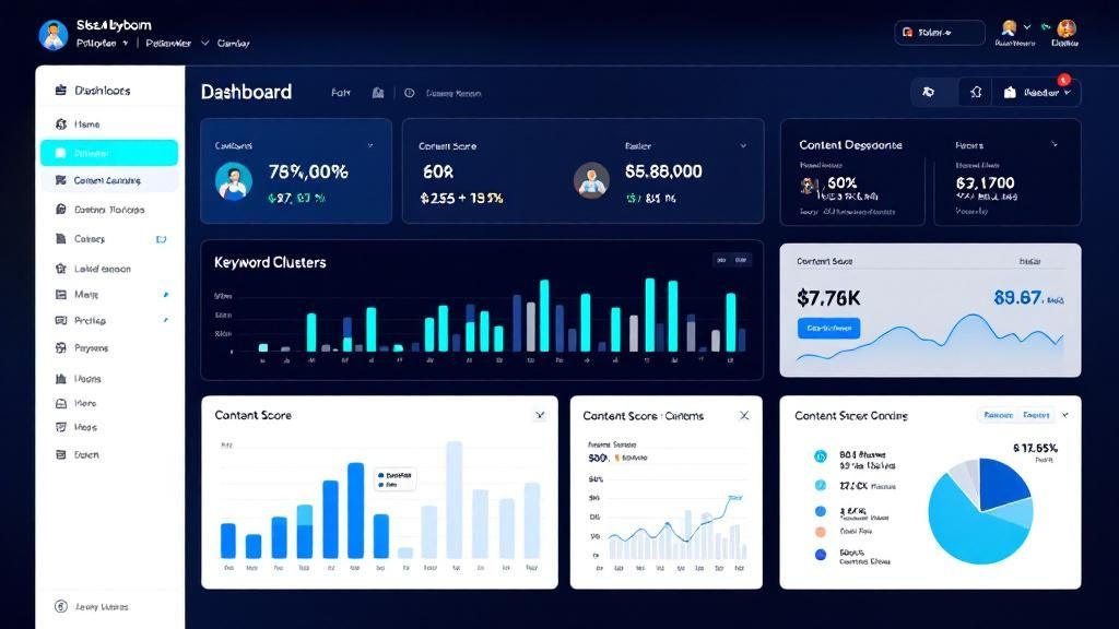 Surfer SEO review dashboard example 1